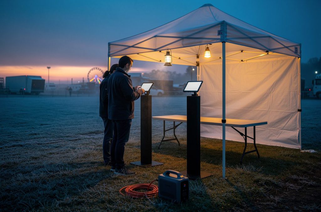Setting up iPad kiosks for your car show: the night before and the morning of